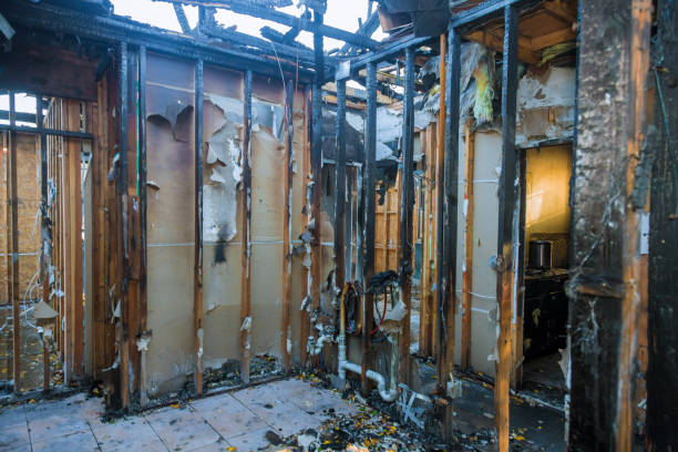 Professional Fire Damage Assessment technician working in Southampton, PA